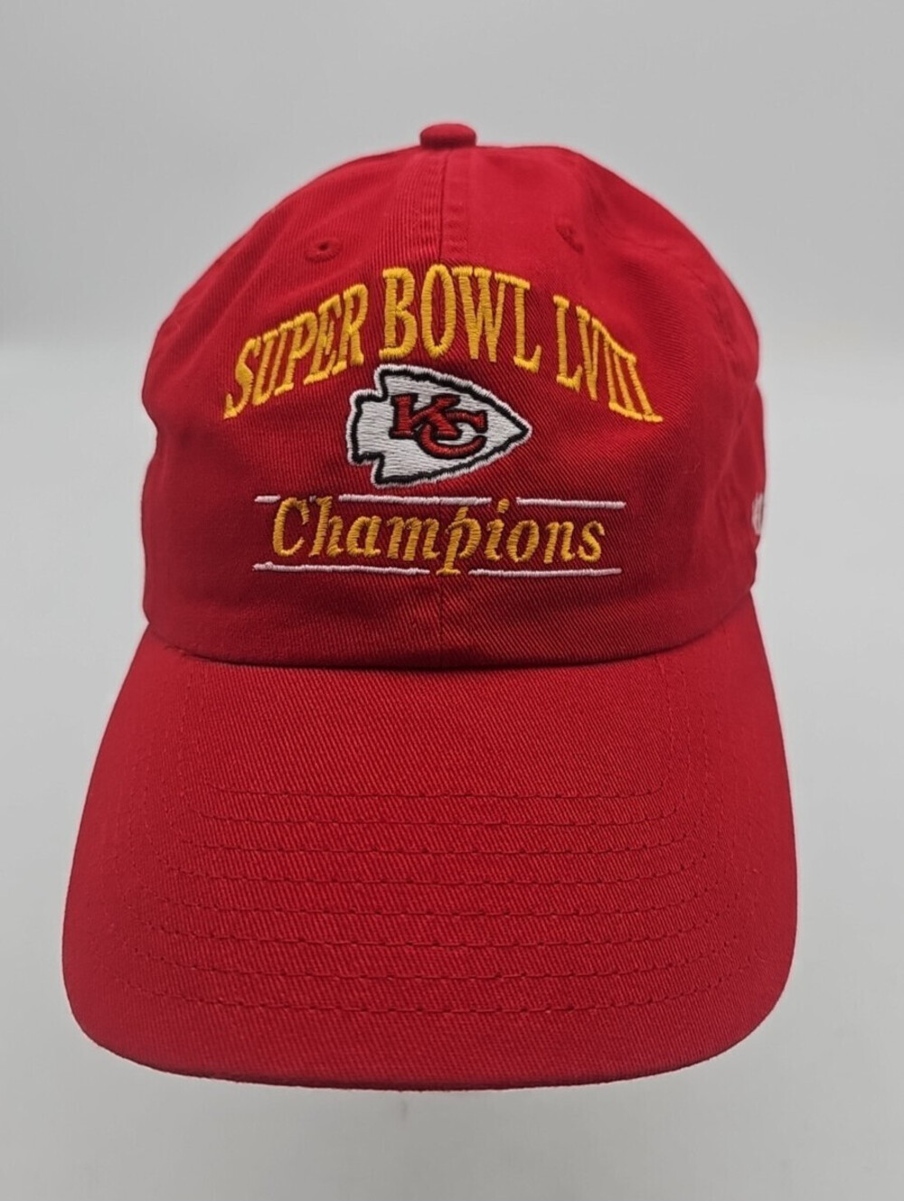 KANSAS CITY CHIEFS SUPER BOWL LVII CHAMPIONS '47 CLEAN UP Original Cap Hat
